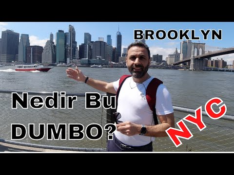 Nedir Bu DUMBO?  New York'un incisi BROOKLYN. Brooklyn köprüsü hikayesi. Görülecek yerler.