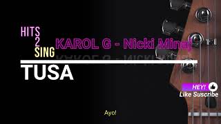 Karol G (Feat. Nicky Minaj)- Tusa - (Guitarra) by Hits2Sing Karaoke