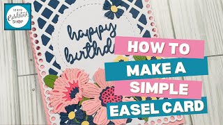 How To Make A Simple Easel Card