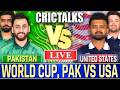 🔴 Live: PAK vs USA Cricket Live Match Today, World Cup Scores, Commentary Pakistan v United States