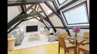 2 Bedroom Flat in a converted church in London - Virtual Tour