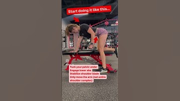 3 Point Row - The Right Way #coaching