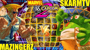 MvC2 Mvci Umvc3 SKARMTV vs MAZINGER Z pt 2