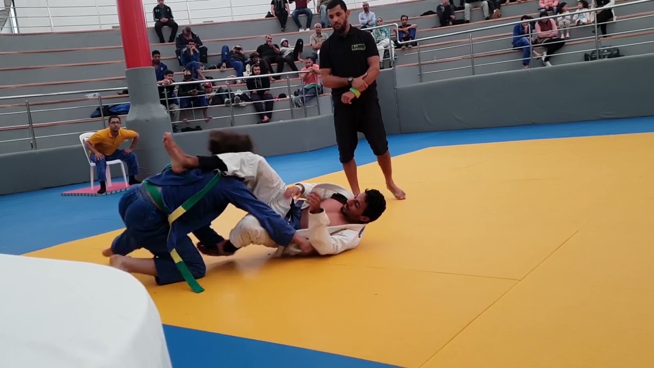 Ceinture Bleu & violette -68 kg Zaid HOUARI (FUS) vs Oussama Noui (TA)