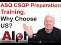 ASQ CSQP Preparation Training, Why Choose Alpha? (ASQ CSQP online training)