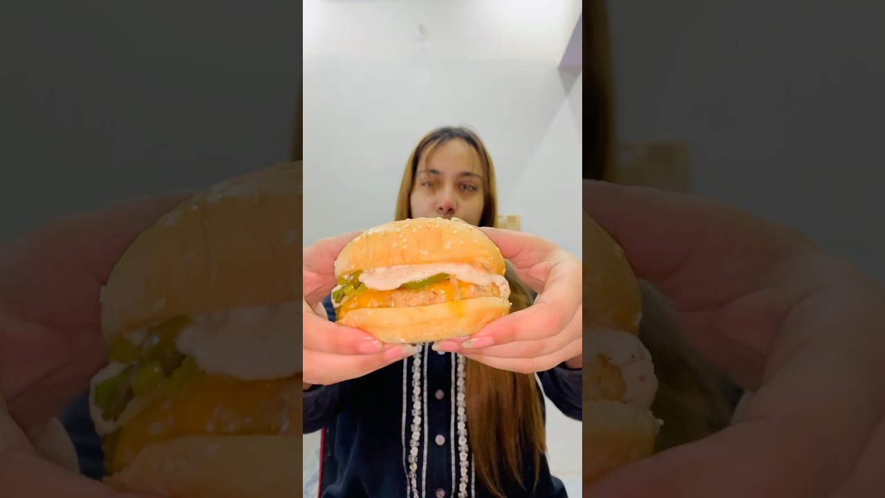 Cheese Explosion Burger 🍔🧀 | Perfect Iftar Treat | Ramadan 