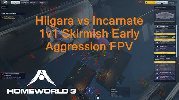 1v1 Skirmish FPV - Hiigara vs Early Inc Aggression - [HW3]