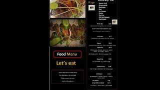 bar red sea menu