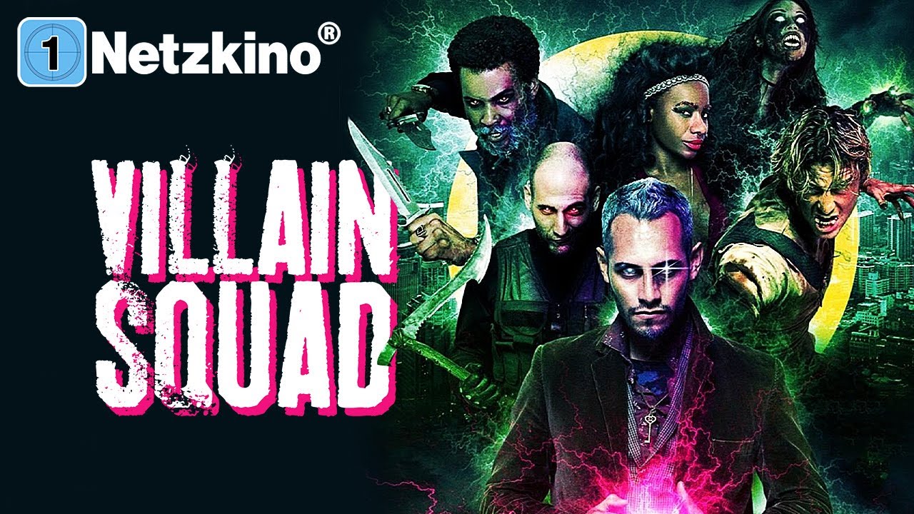 Villain Squad (FANTASY ACTION ganzer Film Deutsch, Superhelden Filme komplett, Actionfilme in 4K)