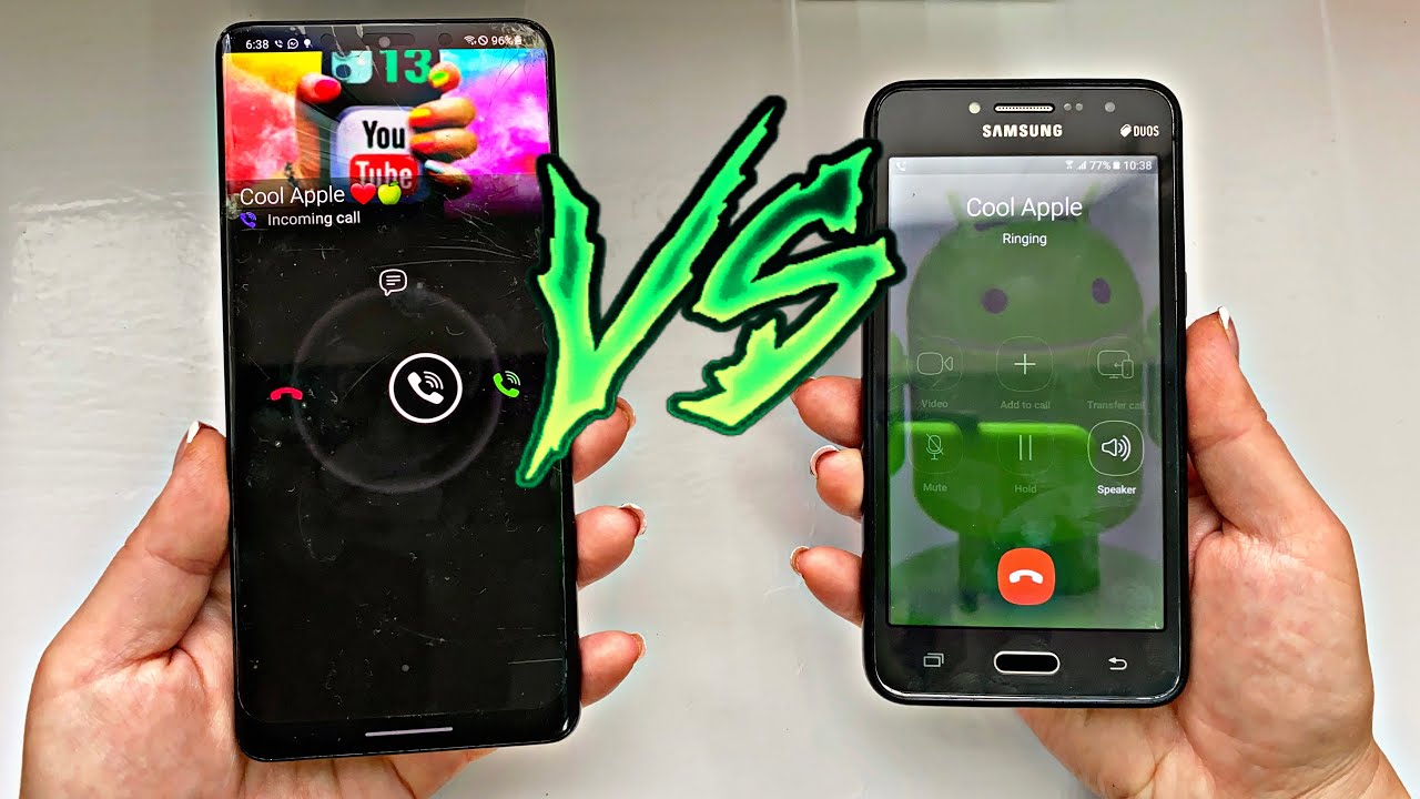 Viber ( Messenger) incoming & outgoing call/ Samsung Galaxy S21 Ultra vs Samsung Galaxy J2