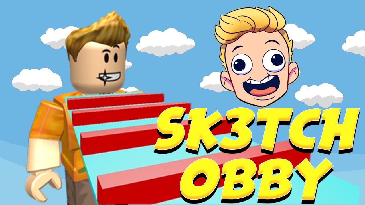 Escape Sk3tch Obby In Roblox Youtube - inquisitormaster roblox youtube obby