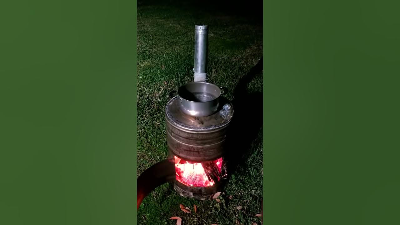 Beer Keg wood stove/heater YouTube