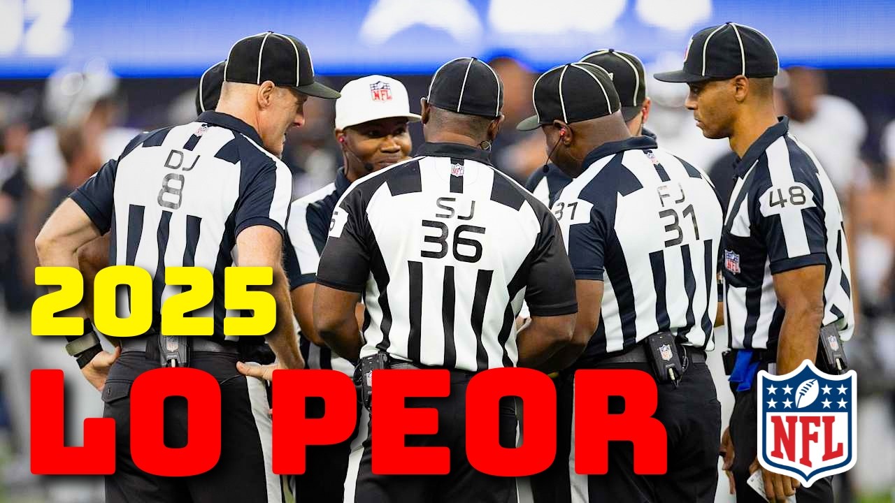 Lo PEOR de la Temporada NFL 2025 - YouTube