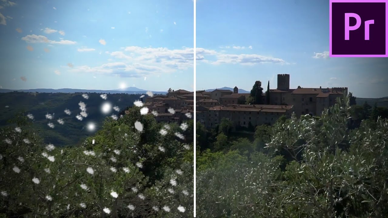 How to Get Snow in your video (Adobe Premiere Pro) YouTube