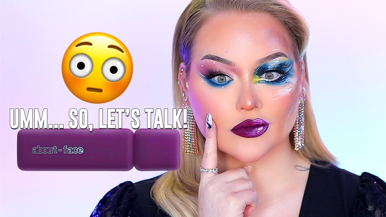 Halsey Collab Canceled?... ABOUT-FACE Review! | NikkieTutorials