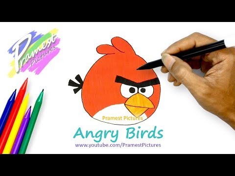 Video: Cara Menggambar Angry Birds