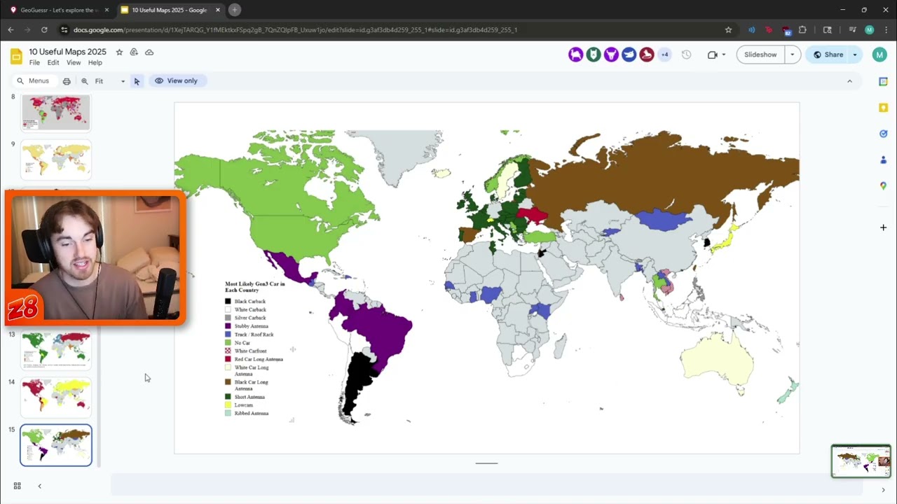 Coaching Feinberg on Geoguessr and Learning Minecraft Day 7