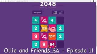 2048 Animation - High Score of 7196 Points