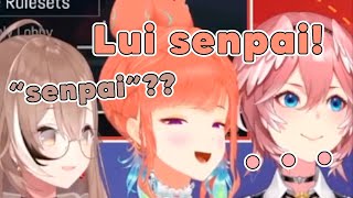 Kiara keep accidentally calling holoX "senpai" but Laplus is the only one she wouldn't call "senpai"