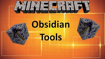 Minecraft: OBSIDIAN TOOLS MOD (MINECRAFT SHOWCASE)