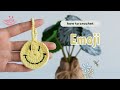 #069 | Emoji Amigurumi | How To Crochet keychains Amigurumi | @1-minami