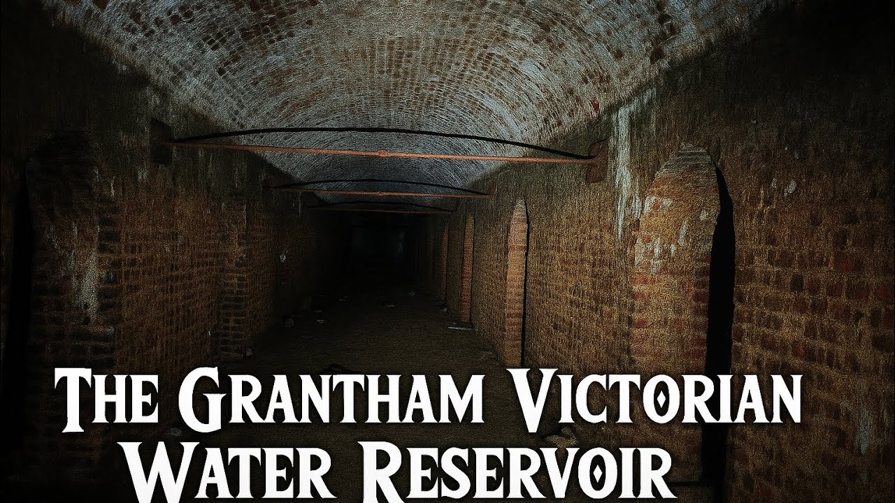 Inside the Forgotten Victorian Water Reservoir Beneath Grantham. 