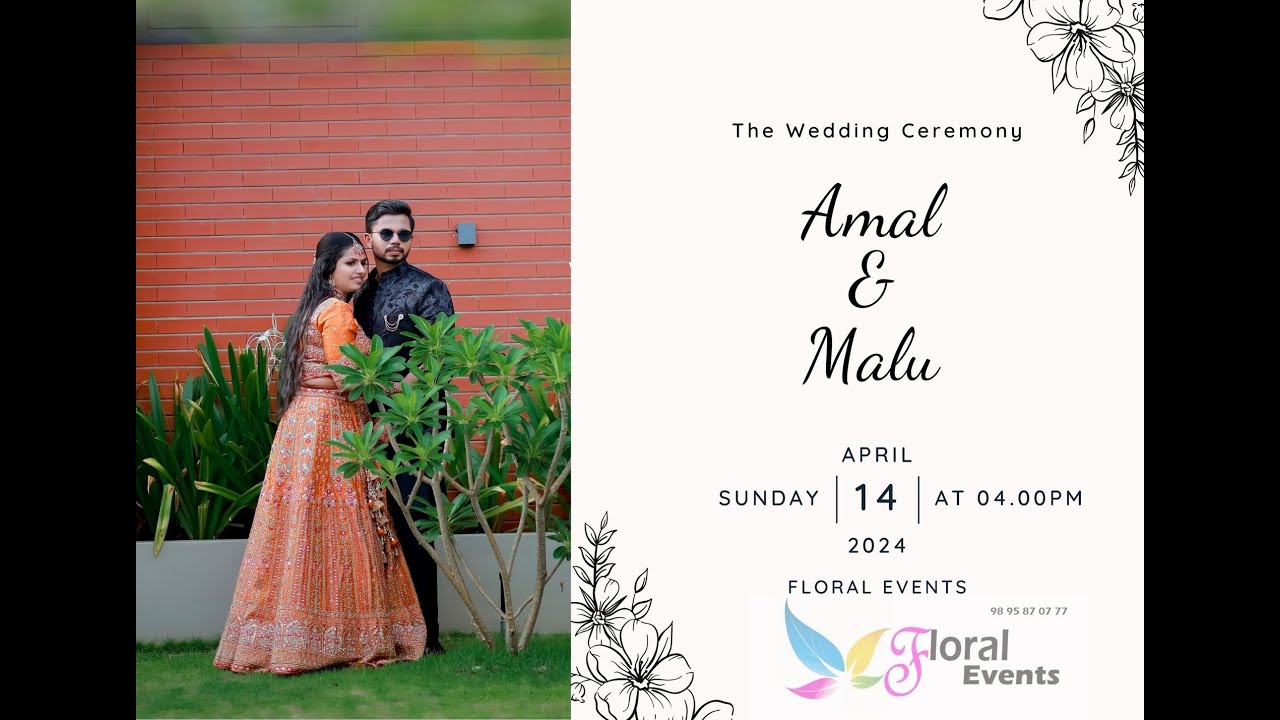 AMAL WEDS MALU   WEDDING