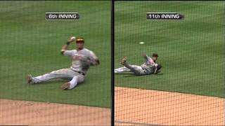 2011/06/30 Burriss' identical plays