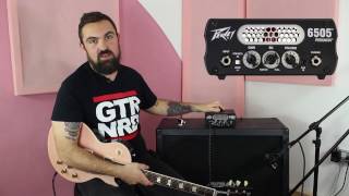 Peavey 6505 Piranha Micro Head review - YouTube
