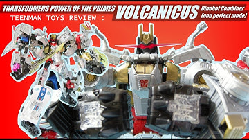 TRANSFORMERS POTP VOLCANICUS Dinobot Combiner(non perfect mode )