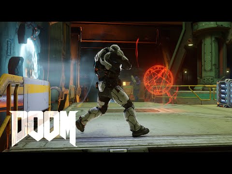 DOOM Multiplayer Closed Alpha - Gameplay Video