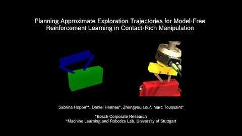 Planning Approximate Exploration Trajectories for Model-Free Reinforcement Learning