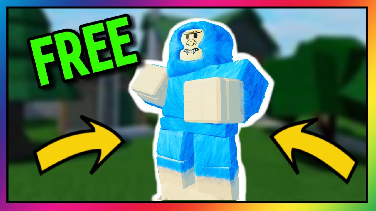 How To Get Bigfoot Skin Free Roblox Arsenal Youtube - bigfoot roblox wiki