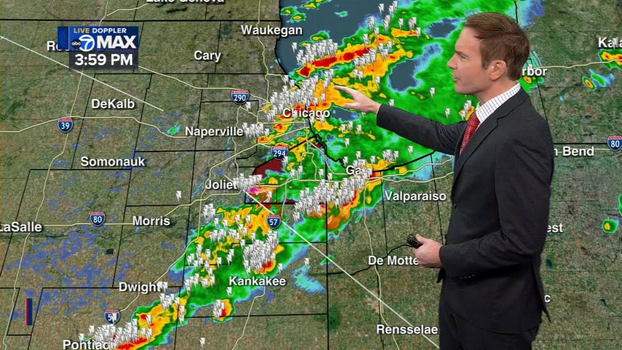 Parts of Chicago area under Flash Flood Warning with more storms expected