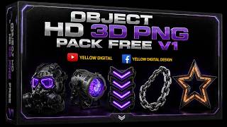 3D   PNG  PACK  FOR FLYERS   V1  FREE