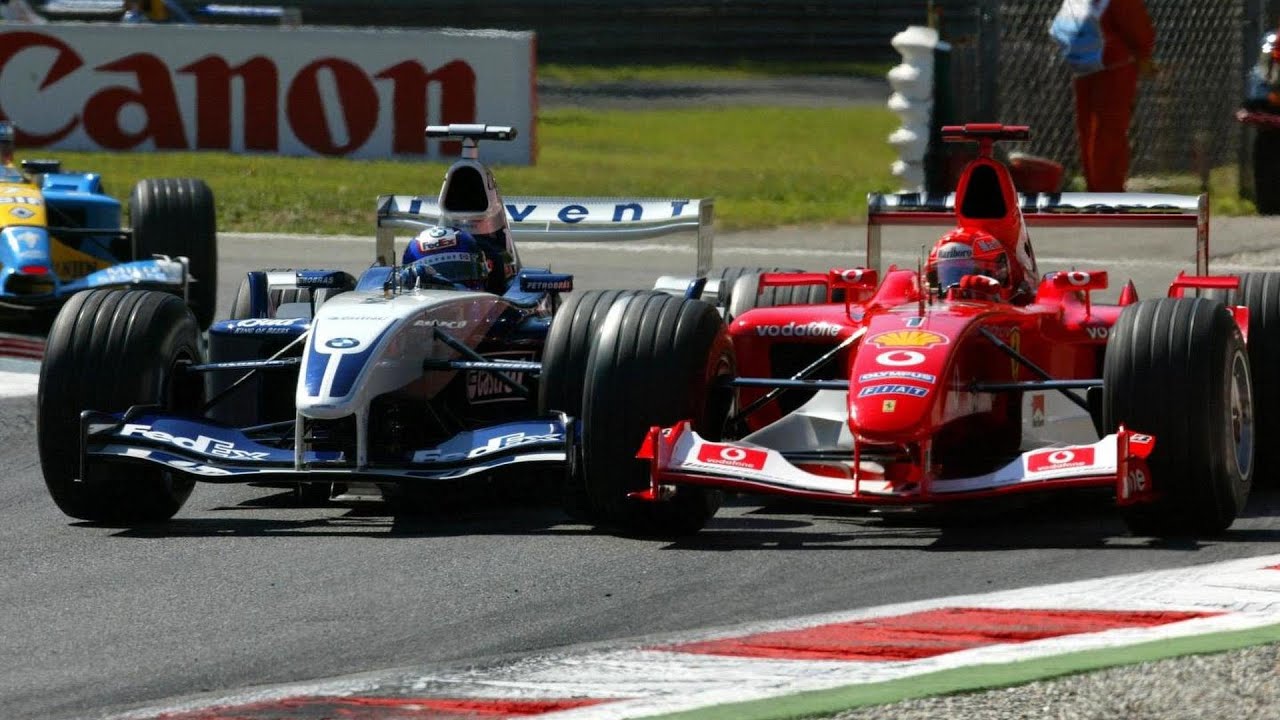 Michael Schumacher vs Juan Pablo Montoya - Monza 2003