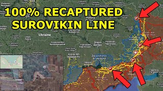 Complete Recapture of The Surovikin Line | RUAF Launch Flanking Assault on Novomykhalivka