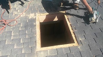 How to Video: Installing a Curb Mount Skylight , step by step from start to finish!