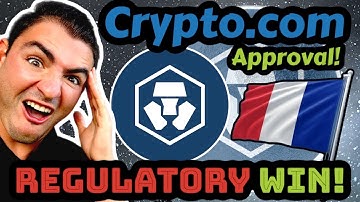Crypto.com APPROVED In France $1 CRO Coin - CRONOS News