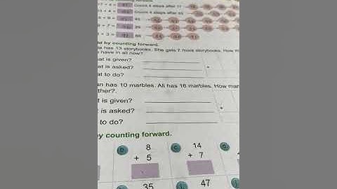 Std-2 Sub- Maths L.no-13 Addition-  by counting forward Ex 2