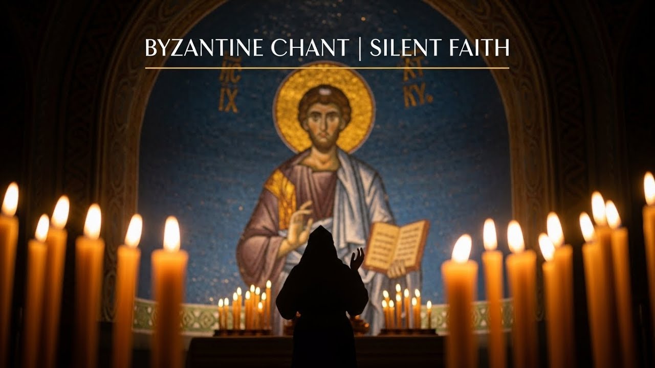 Ancient Orthodox Night Prayer Chants for Deep Healing Sleep | Byzantine Meditation