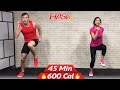 45 Min Tabata HIIT Cardio and Abs Workout No Equipment Full Body at Home Training for Fat Loss