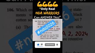 GS PYQ Speed Test ⚡ Can You Answer  Mission NDA 2026 #shorts #ndaexam #tranding #feedshorts #nda2026