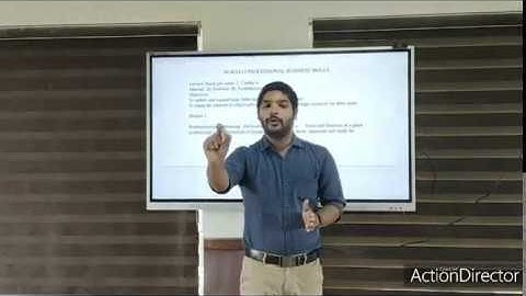 Introduction to Professional Business Skills - III Sem B.com/BBA Day 1