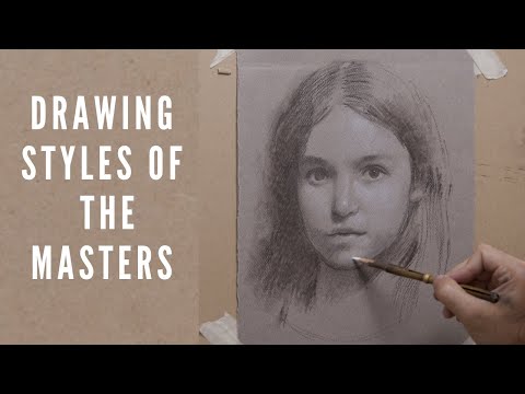 Drawing Styles of the Masters (live demo)