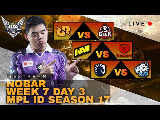 EVOS VS TLID MPL ID SEASON 17 RESTREAM  #mlbbidcreator