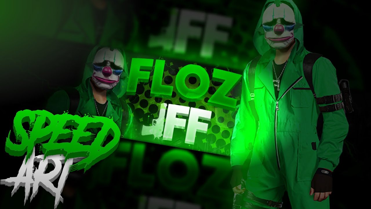 (SPEED ART) BANNER - FREE FIRE ANDROID/PS TOUCH - YouTube