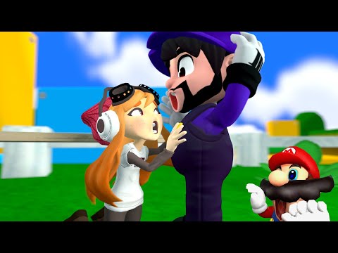 SMG3 ENDS Mario X Meggy