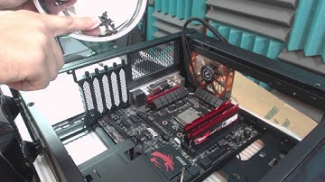 How to install a Motherboard (MSI A88XM GAMING and The Bitfenix Pandora case)