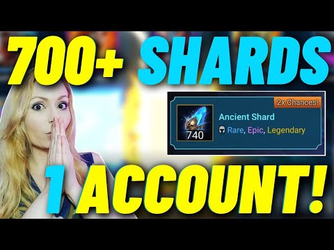 700+ Shards 1 Account! 2x Ancient Shards • RAID Shadow Legends